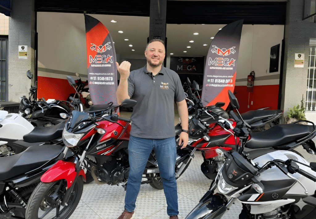 Negócio de Aluguel de Motos