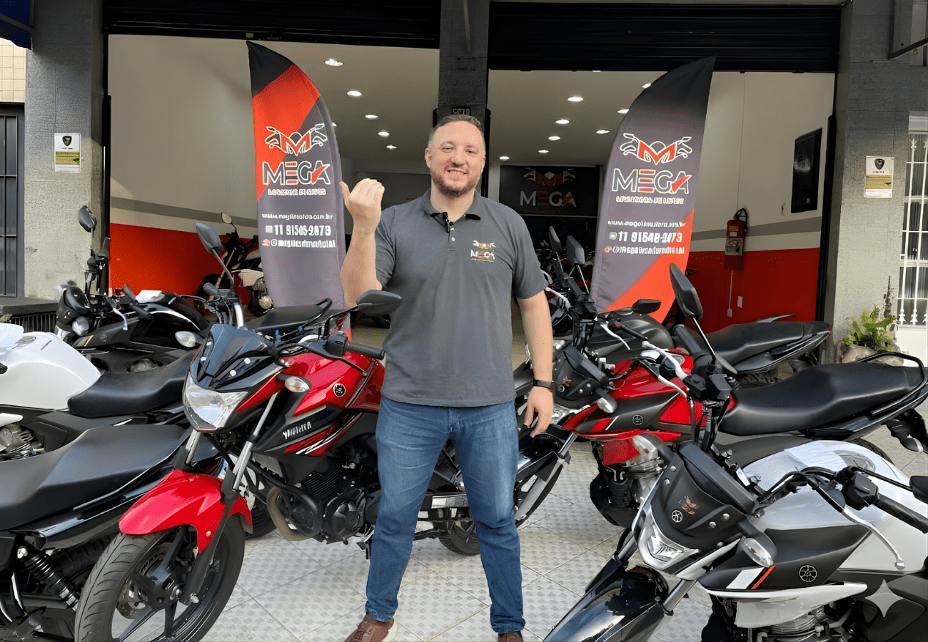 Negócio de Aluguel de Motos