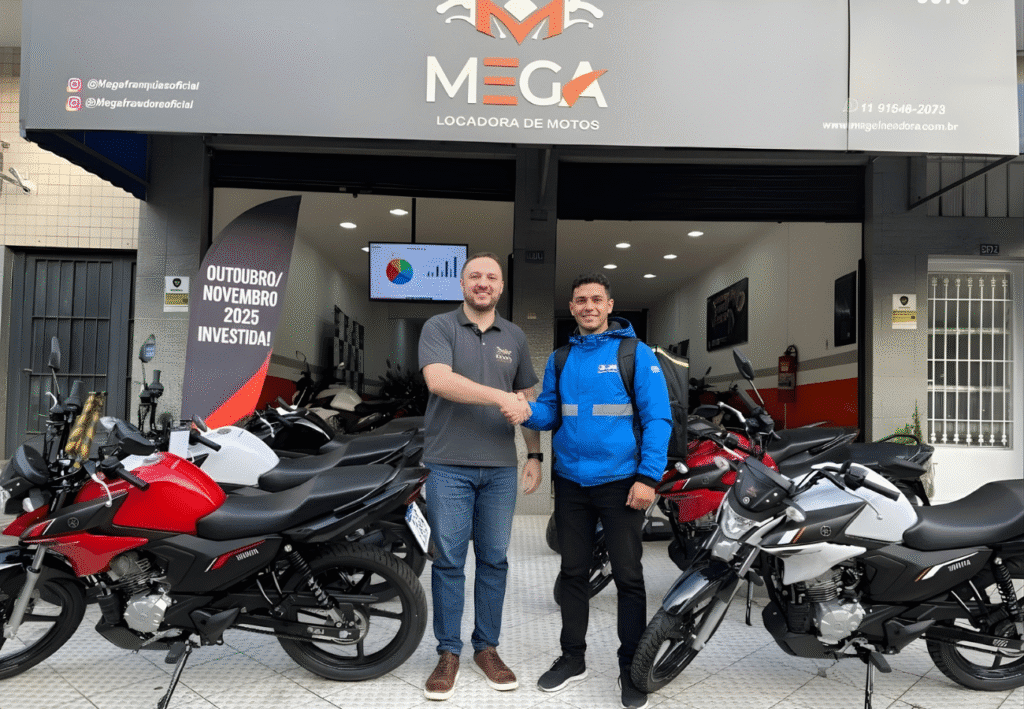 Franquia de Aluguel de Motos